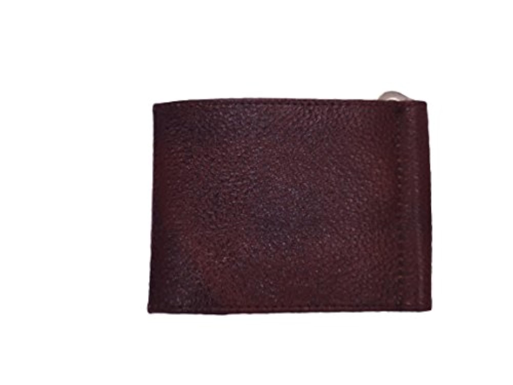 Pure Leather Money Clip, Elegant Design